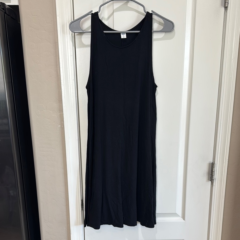 Old Navy Black Midi Dress / C76